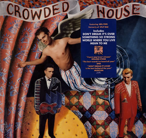 Crowded House Crowded House - Sealed US vinyl LP album (LP